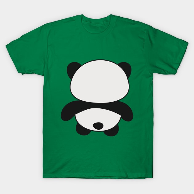 Cute Baby Panda Bear Graphic Illustration T-Shirt by New East 